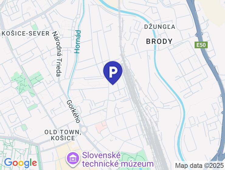 Prenájom murované garáže s elektrinou v Košiciach