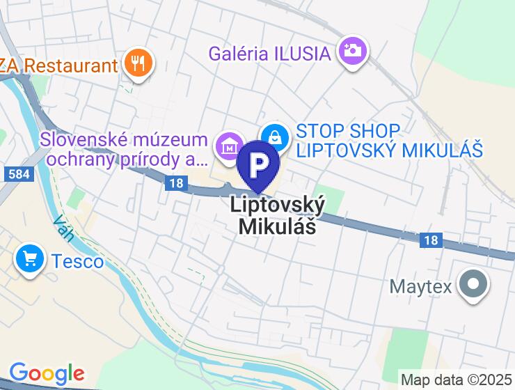 Prenájom murované garáže s elektrinou v Liptovskom Mikuláši