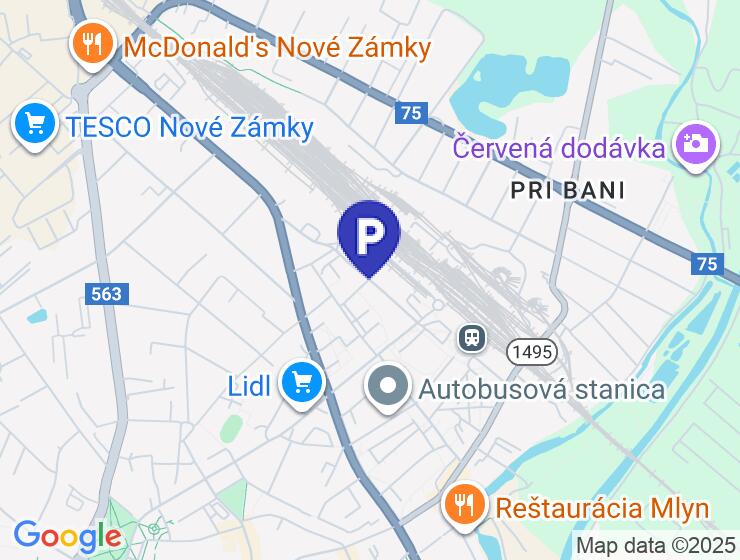 Prenájom murované garáže s elektrinou v Nových Zámkoch