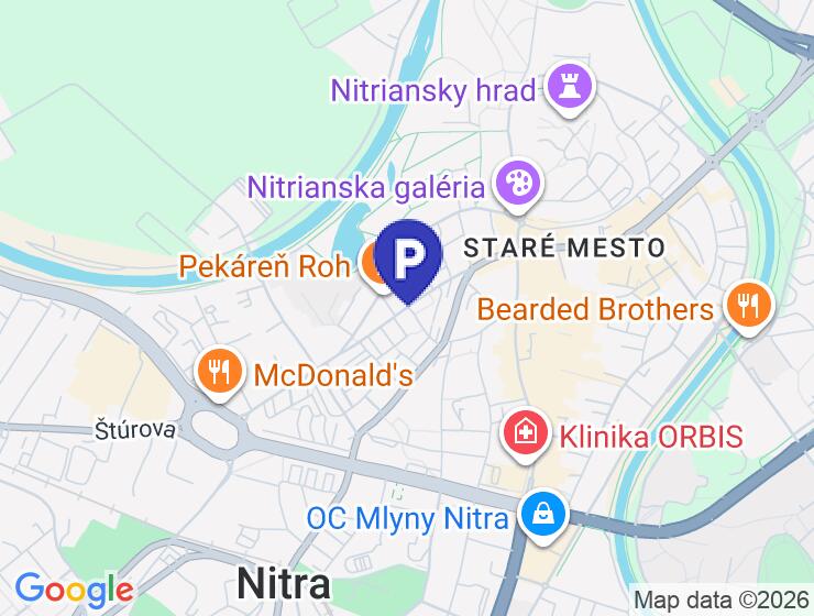 Prenájom murované garáže v centre Nitry