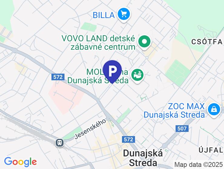 Prenájom murované garáže v Dunajskej Strede