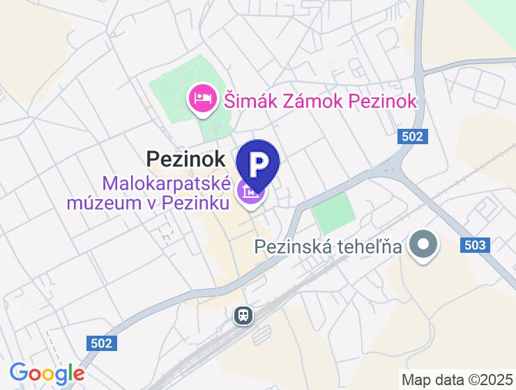 Prenájom murované garáže v Pezinku na Záhradnej ulici