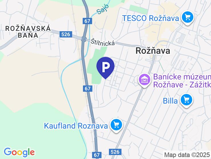 Prenájom murované garáže v Rožňave na Mierovej ulici