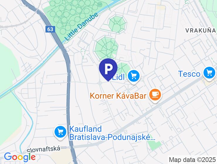 Prenájom nadrozmerného garážového státia v Bratislave