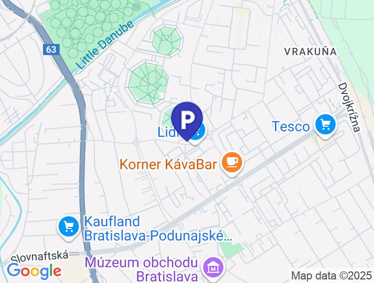 Prenájom nadrozmerného garážového státia - voľné ihneď