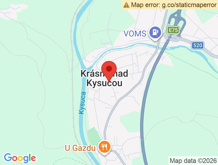 Prenájom nadrozmerného parkovacieho miesta v Krásne nad Kysucou