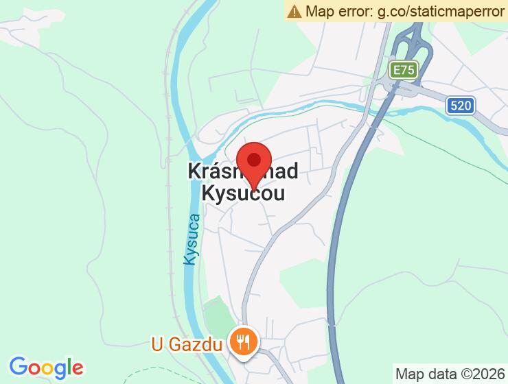 Prenájom nadrozmerného parkovacieho miesta v Krásne nad Kysucou