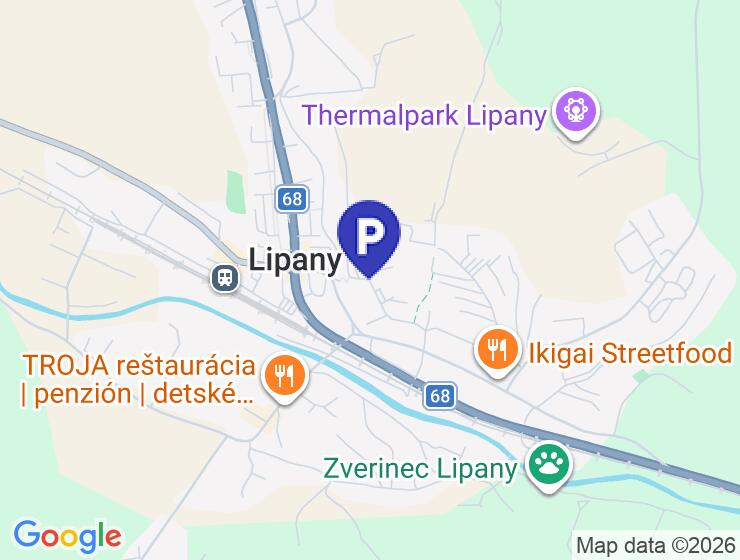 Prenájom novej garáže na Komenského ulici v Lipanoch