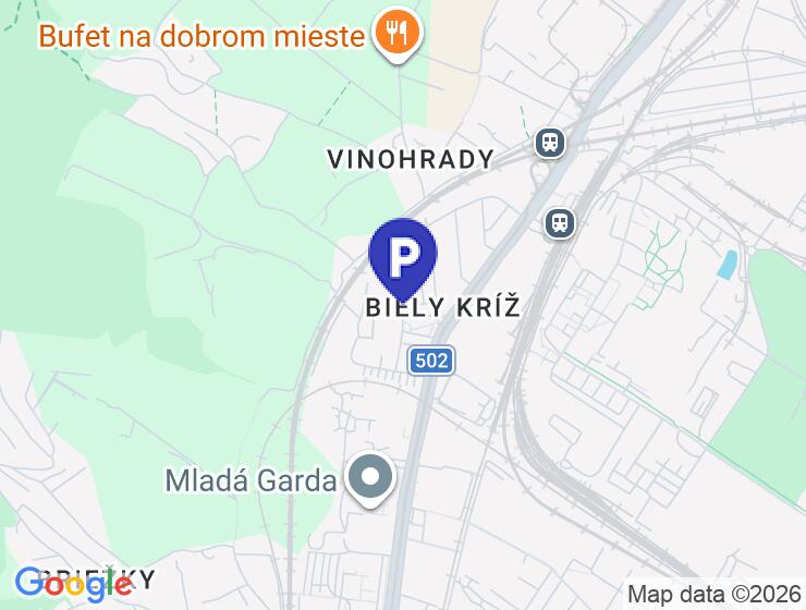 Prenájom novej garáže v Bratislave - Nové Mesto
