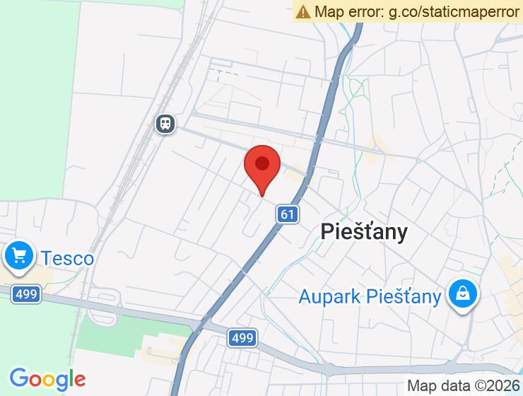 Prenájom novovybudovanej garáže 17 m2 v Piešťanoch