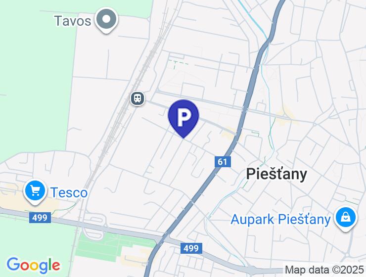 Prenájom novovybudovanej garáže 17 m2 v Piešťanoch