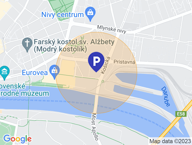 Prenájom P. miesta v blízkosti Tower 115