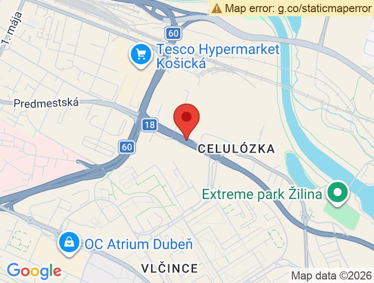 Prenájom parkovacích miest v areáli Merkury Marketu, Žilina