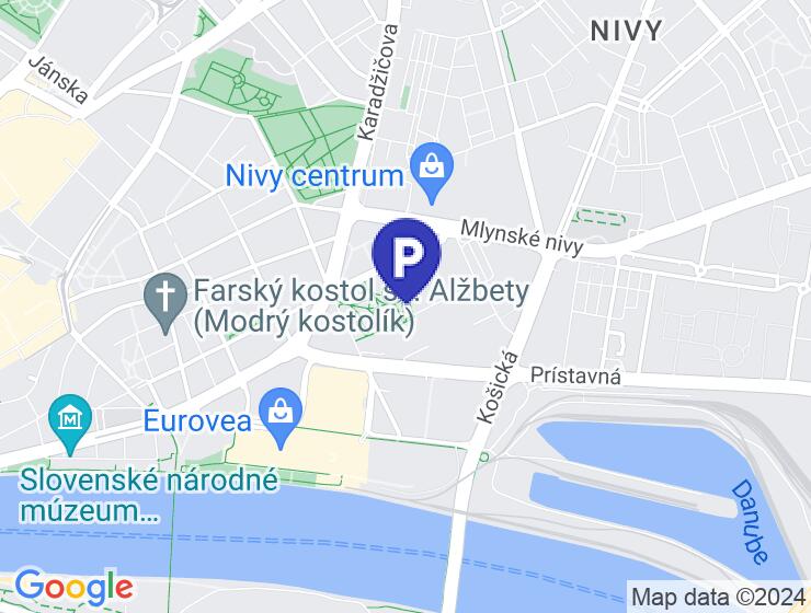 Prenájom parkovacích miest v novostavbe SKYPARK, Bratislava