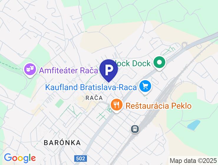 Prenájom parkovacích miest v Rači - projekt Radničné námestie