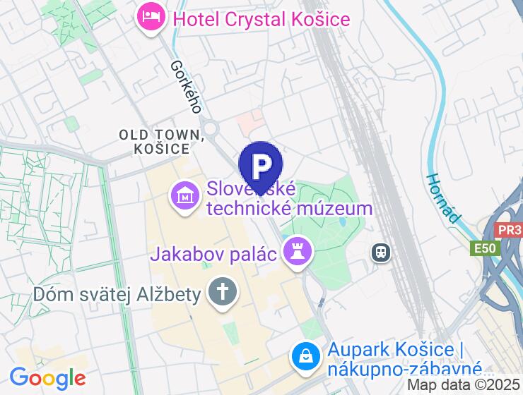 Prenájom parkovacích miest v uzavretom dvore v Košiciach