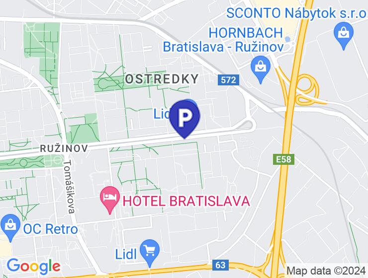 Prenájom parkovacích státí