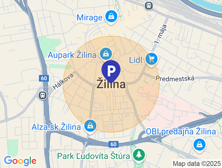 Prenájom parkovacieho miesta a garáže v Žiline - Hliny