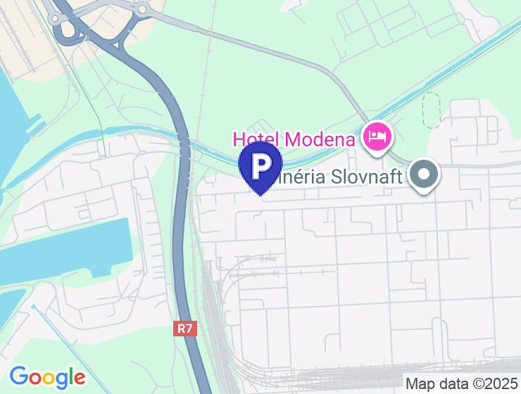 Prenájom parkovacieho miesta – Bratislava II, Vlčie hrdlo (exteriér za rampou)