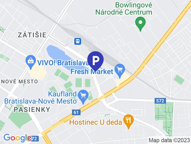 Prenájom parkovacieho miesta Koloseo - Bratislava