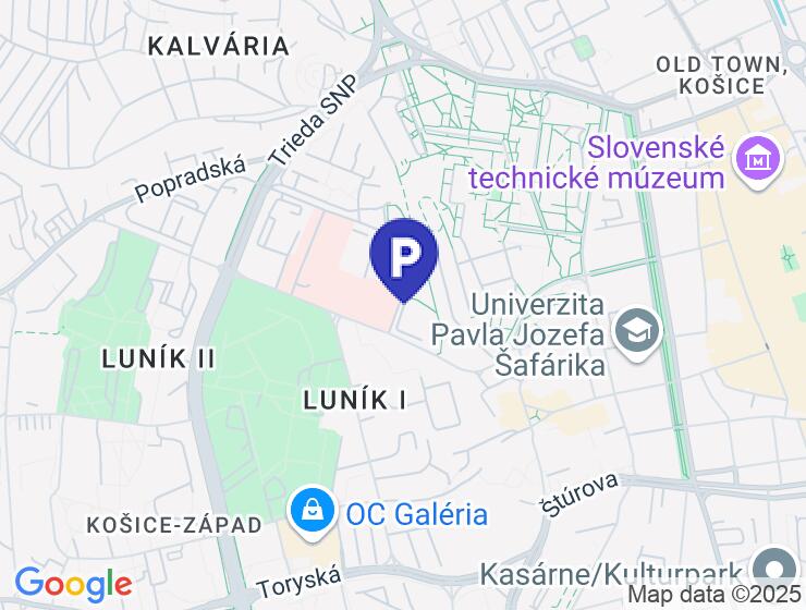 Prenájom parkovacieho miesta na Novej Terase