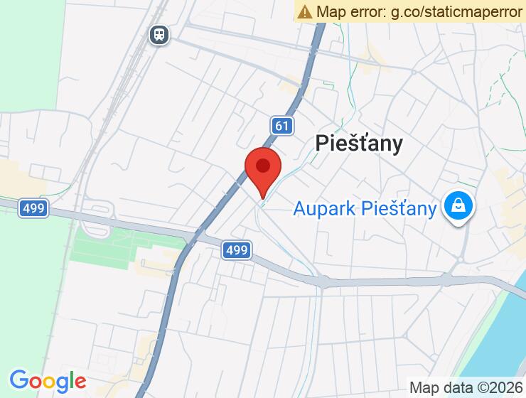 Prenájom parkovacieho miesta na Vrbovskej ulici v Piešťanoch