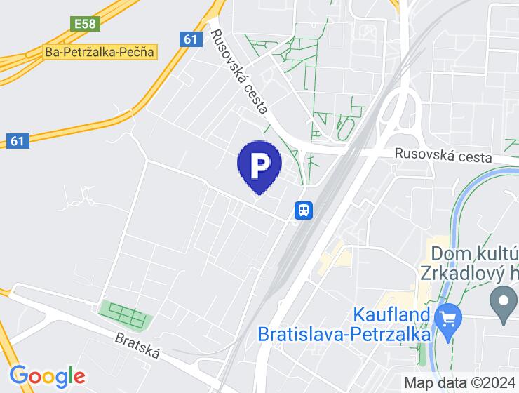 Prenájom parkovacieho miesta - Petržalské Dvory