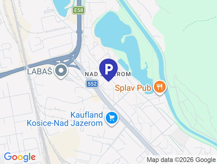 Prenájom parkovacieho miesta pre motorku v garáži pri jazere