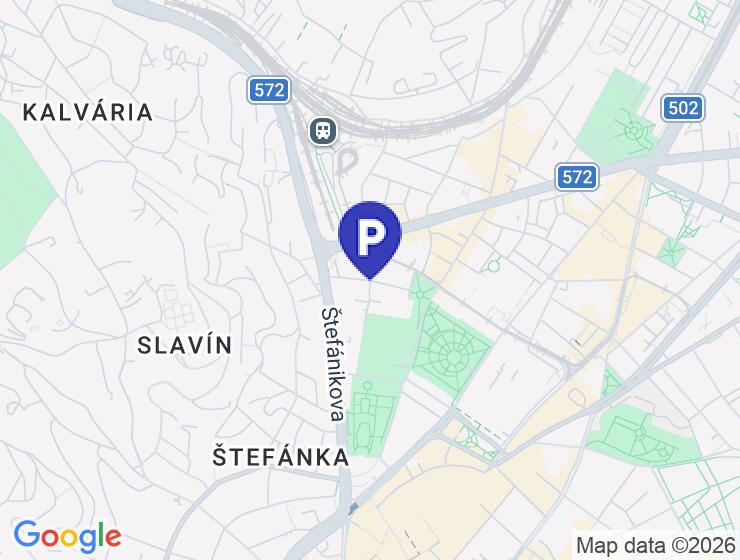 Prenájom parkovacieho miesta v Bratislave na Leškovej ulici