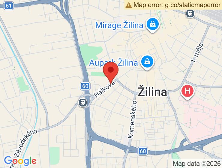 Prenájom parkovacieho miesta v centre mesta Hálková
