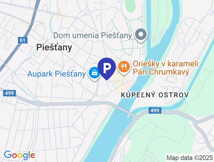 Prenájom parkovacieho miesta v garáži Enzo Piešťany