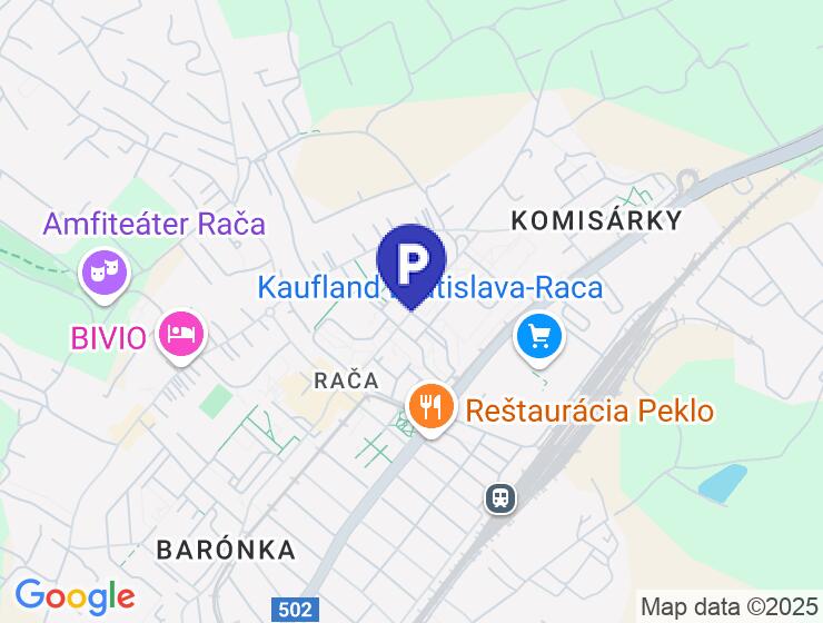 Prenájom parkovacieho miesta v garáži na Rustaveliho