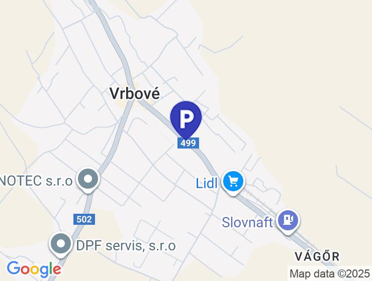 Prenájom parkovacieho miesta v garáži na ulici M. A. Beňovského