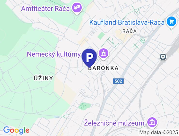 Prenájom parkovacieho miesta v garáži v Rínku Rača