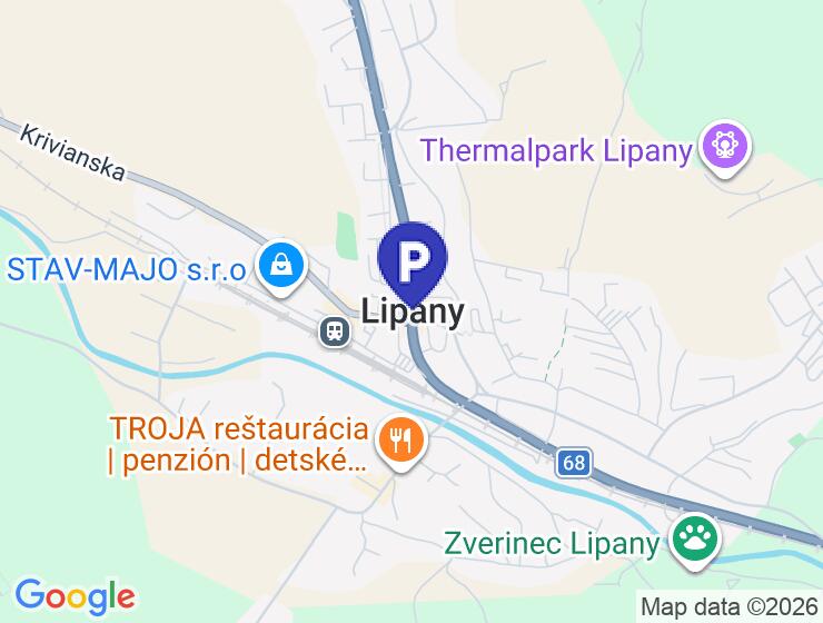 Prenájom parkovacieho miesta v garáži v Šejbe Lipany