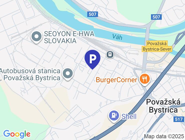 Prenájom parkovacieho miesta v Kolónií na Mierovej ulici