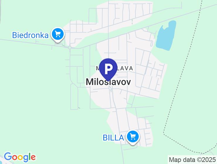 Prenájom parkovacieho miesta v Miloslavove - Anna Park