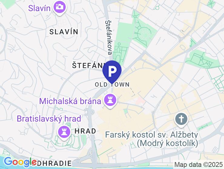 Prenájom parkovacieho miesta v novostavbe Sky Park