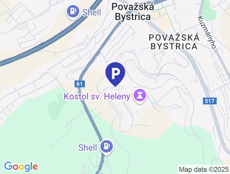 Prenájom parkovacieho miesta v podzemnej garáži 2 Duby
