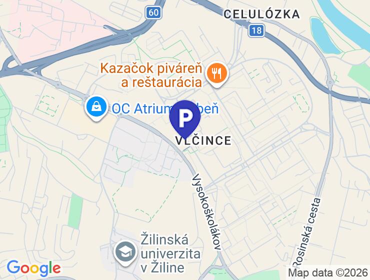 Prenájom parkovacieho miesta v podzemnej garáži EUROPALACE