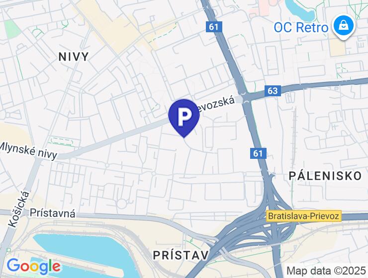 Prenájom parkovacieho miesta v podzemnej garáži – Jarabinková