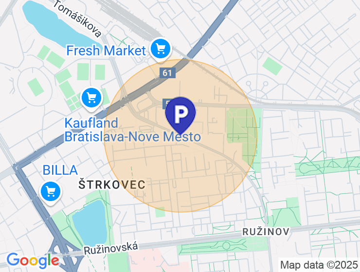 Prenájom parkovacieho miesta v podzemnej garáži Koloseo