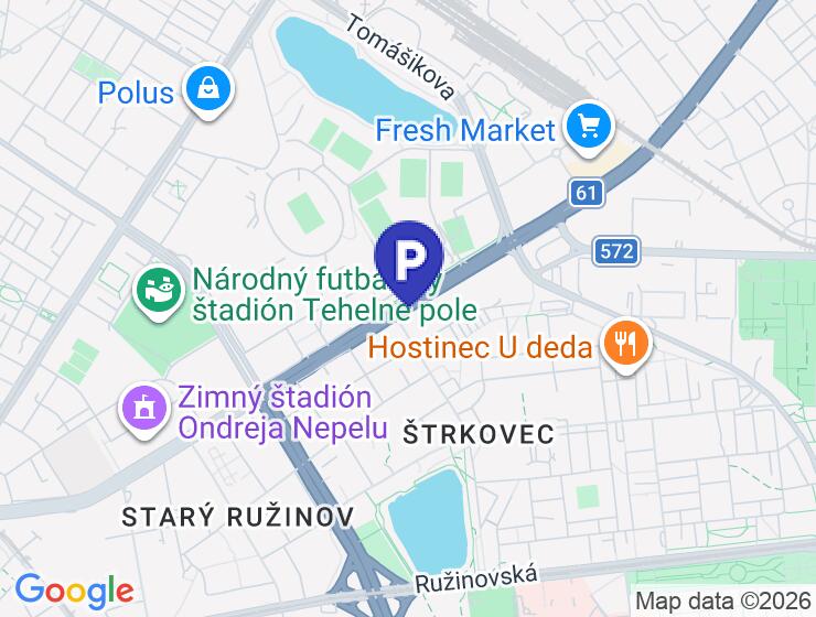 Prenájom parkovacieho miesta v podzemnej garáži na Jégého aleji