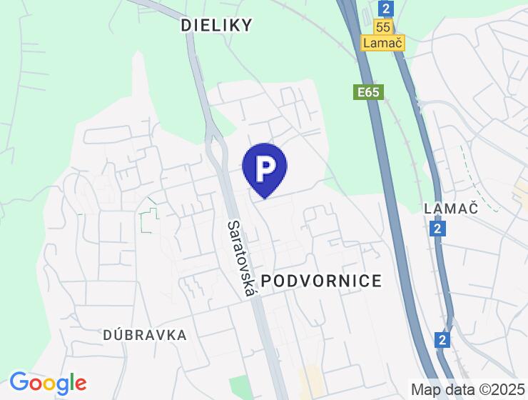 Prenájom parkovacieho miesta v podzemnej garáži na Nejedlého ulici