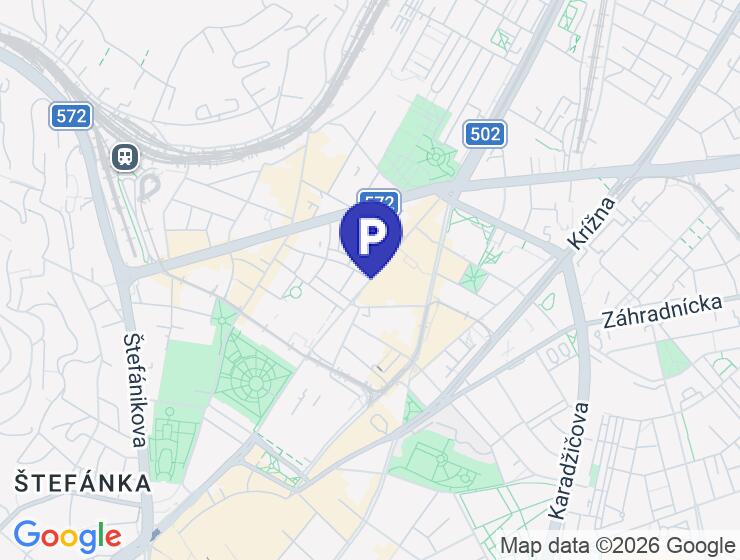 Prenájom parkovacieho miesta v podzemnej garáži Rezidencie Blumentál, BA 1