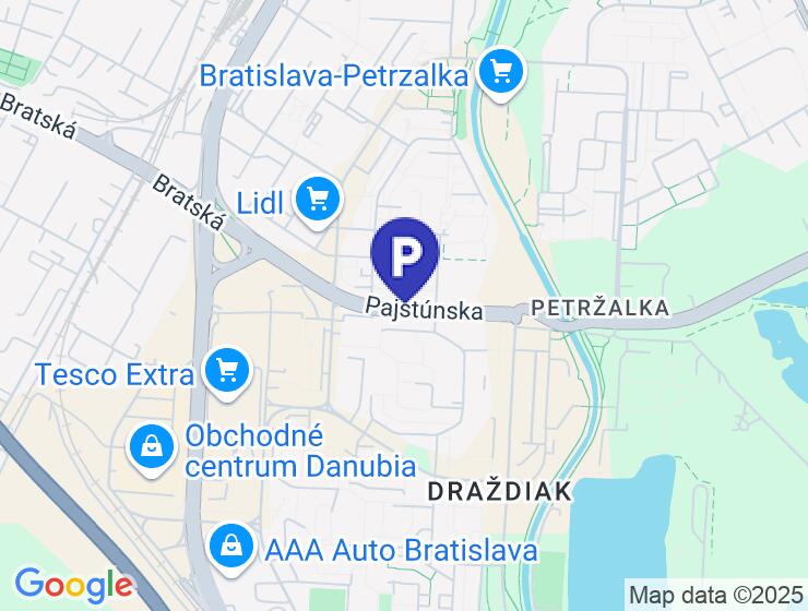 Prenájom parkovacieho miesta v podzemnej garáži Skybox na Pajštúnskej