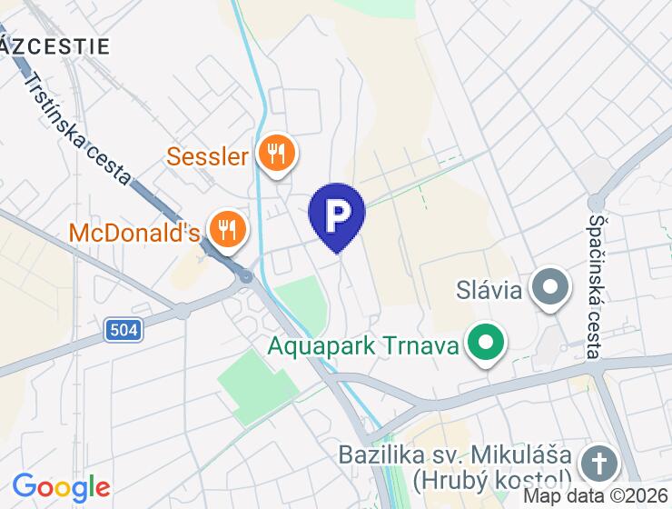 Prenájom parkovacieho miesta v podzemnej garáži Trnava