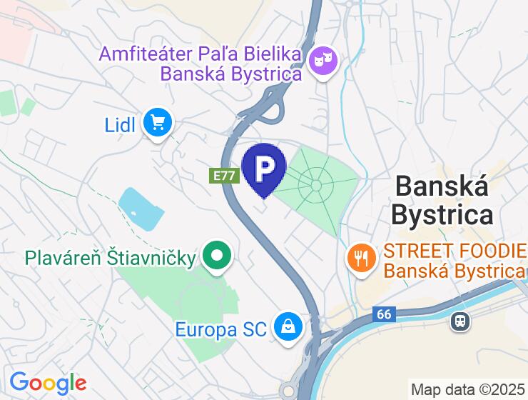 Prenájom parkovacieho miesta v podzemnej garáži v Banskej Bystrici