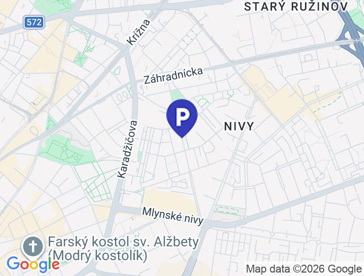 Prenájom parkovacieho miesta v podzemnej garáži ZWIRN 3