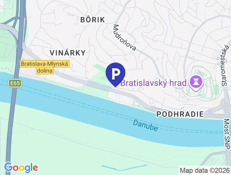 Prenájom parkovacieho miesta v projekte Zuckermandel, Bratislava I.